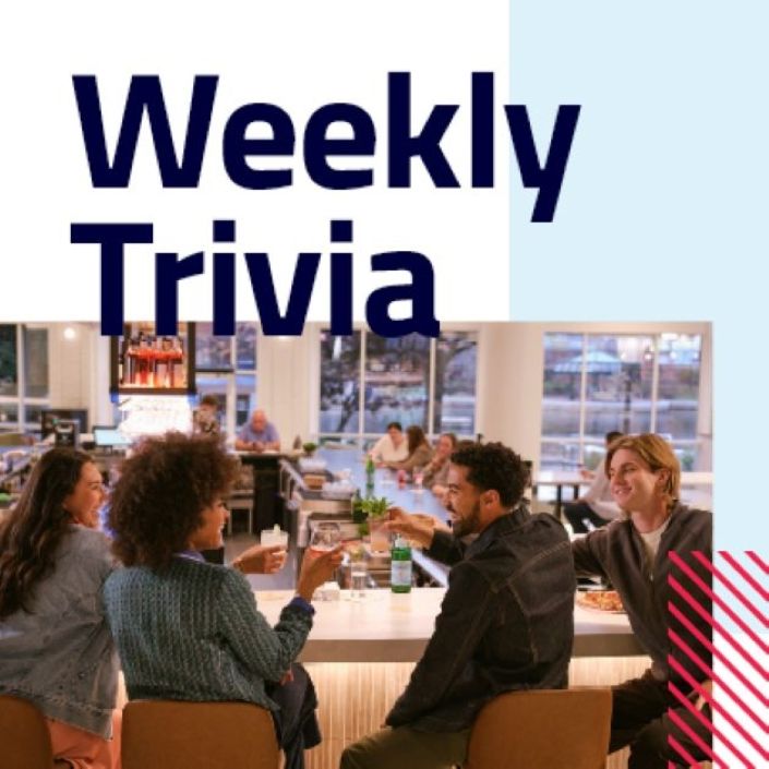 Weekly Thursday Trivia at CanalSide at CambridgeSide  